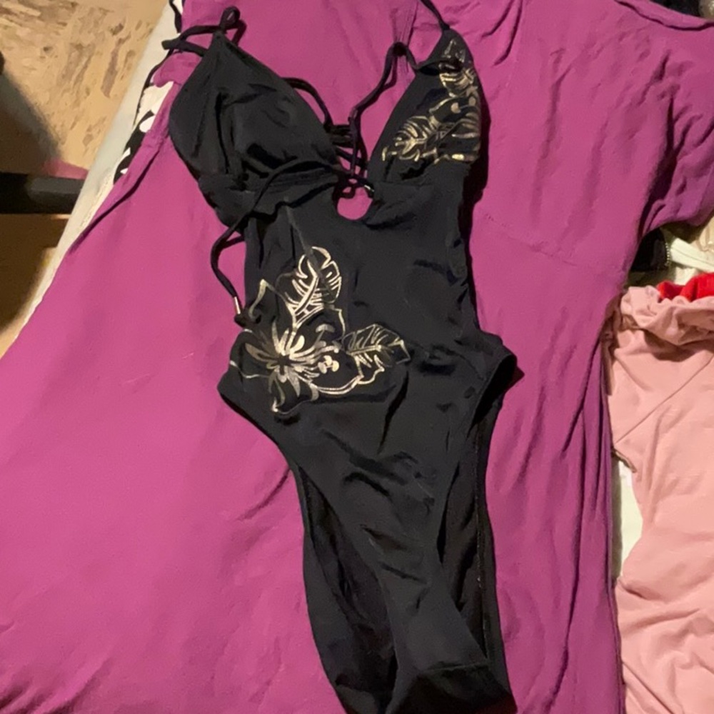 Black one piece